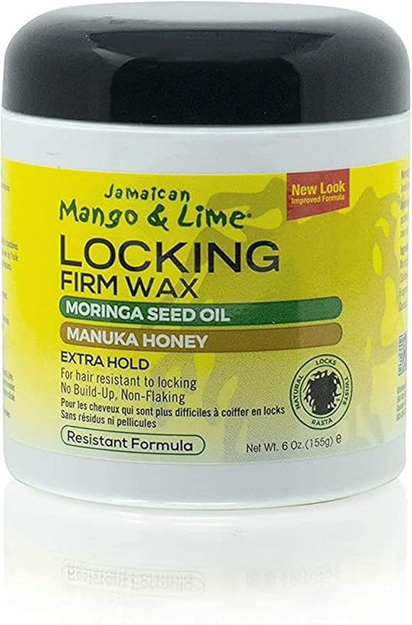 Jamaican Mango and Lime Locking Firm Wax Resistant Formula 6oz