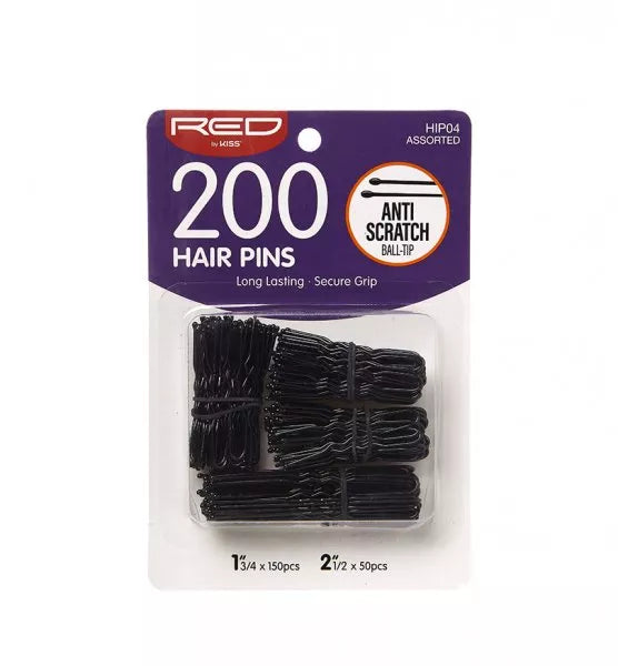 Red by Kiss Hair Pins 200pc 1.75in 2.5in HIP04