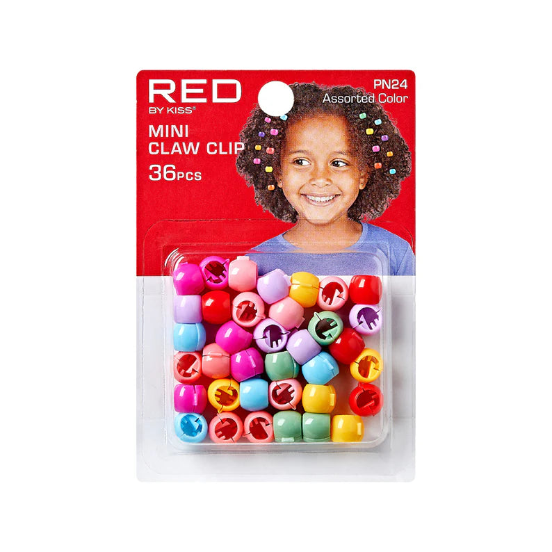 Red by Kiss Mini Claw Clip 36pc Assorted Colours PN24