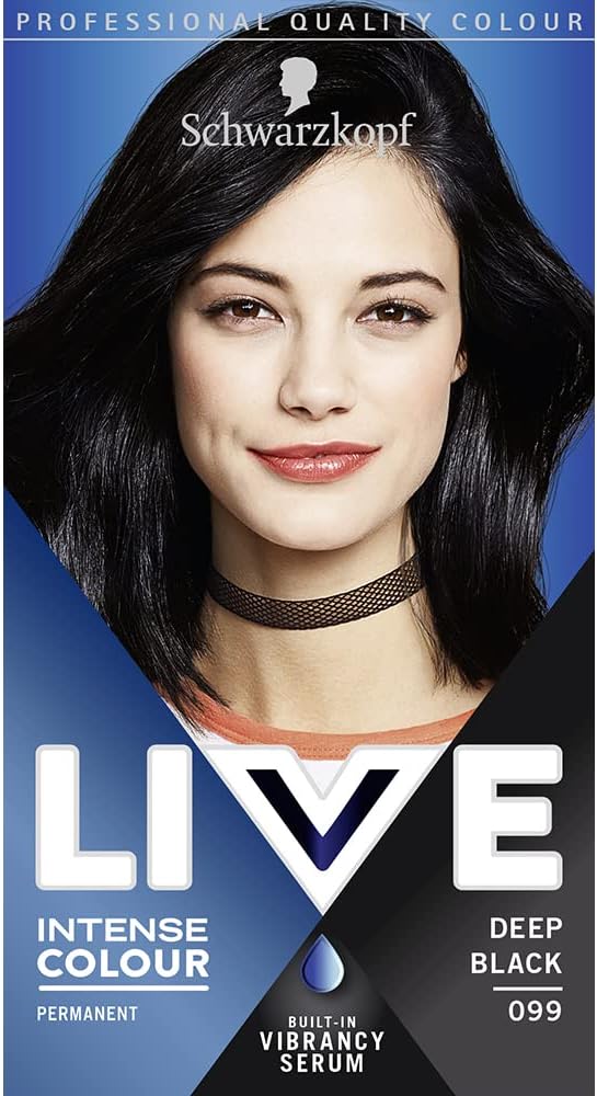 Schwarzkopf Live Intense Colour - 099 Deep Black