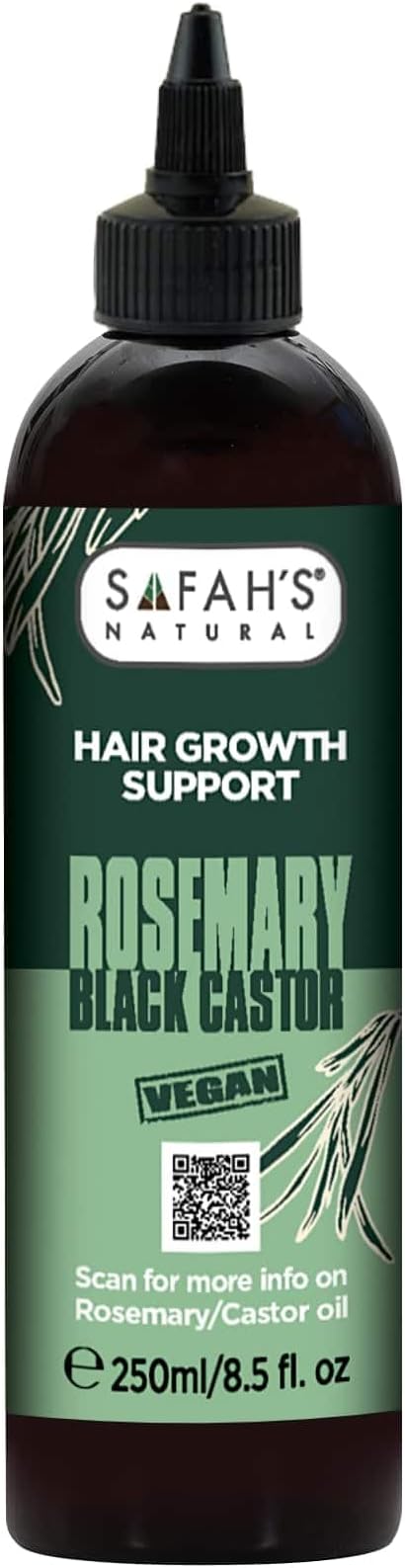 Safahs Natural Rosemary and Black Castor Oil 250ml
