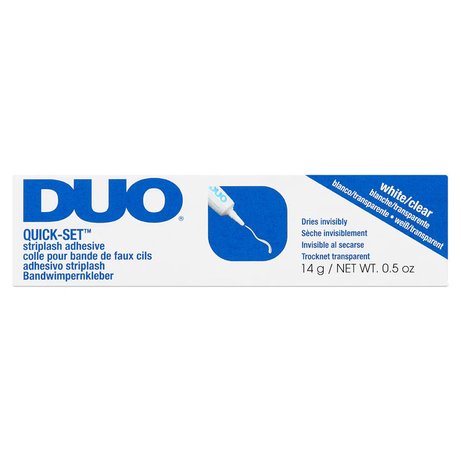 Duo Quick Set Striplash Adhesive - White 14g