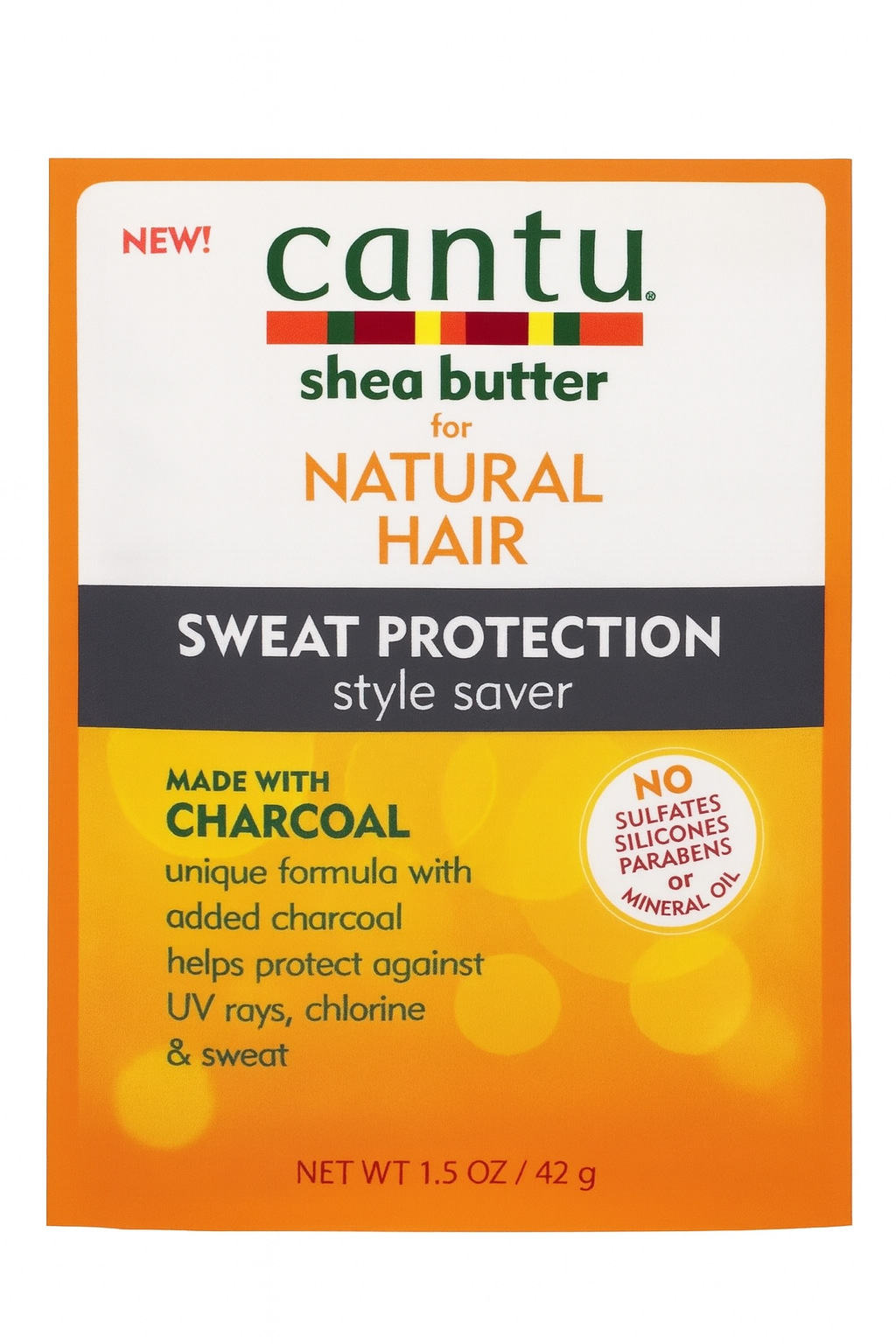 Cantu Charcoal Sweat Protection Style Saver Sachet 1.5oz