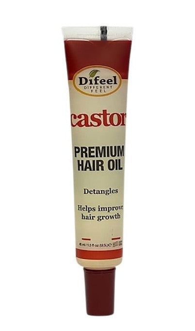 Difeel Castor Premium Hair Oil Tube 45ml