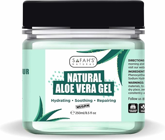 Safahs Natural Aloe Vera Gel 250ml