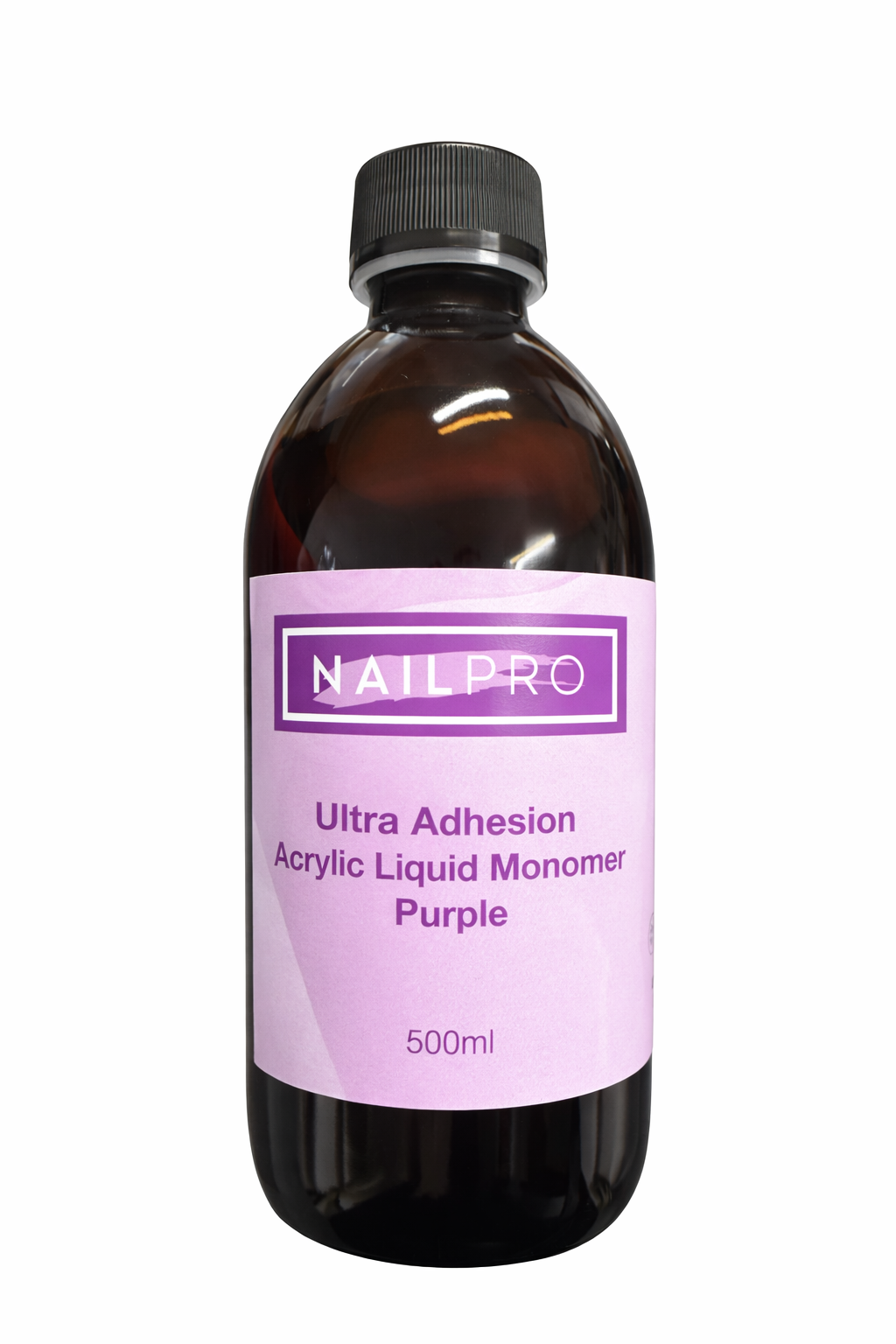 Nail Pro Ultra Adhesion Acrylic Liquid Monomer - Purple 500ml