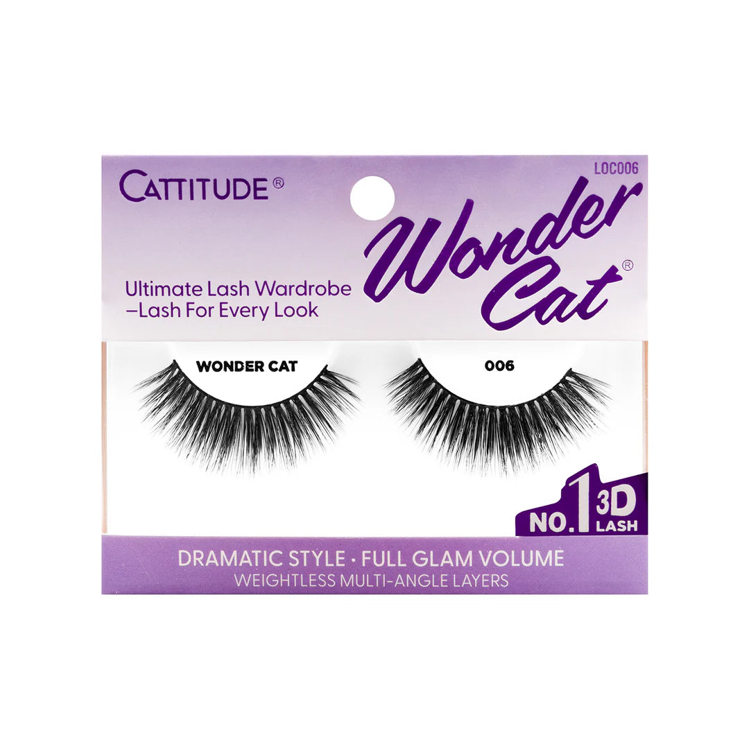 EBIN Cattitude Eyelashes - Wonder Cat 006