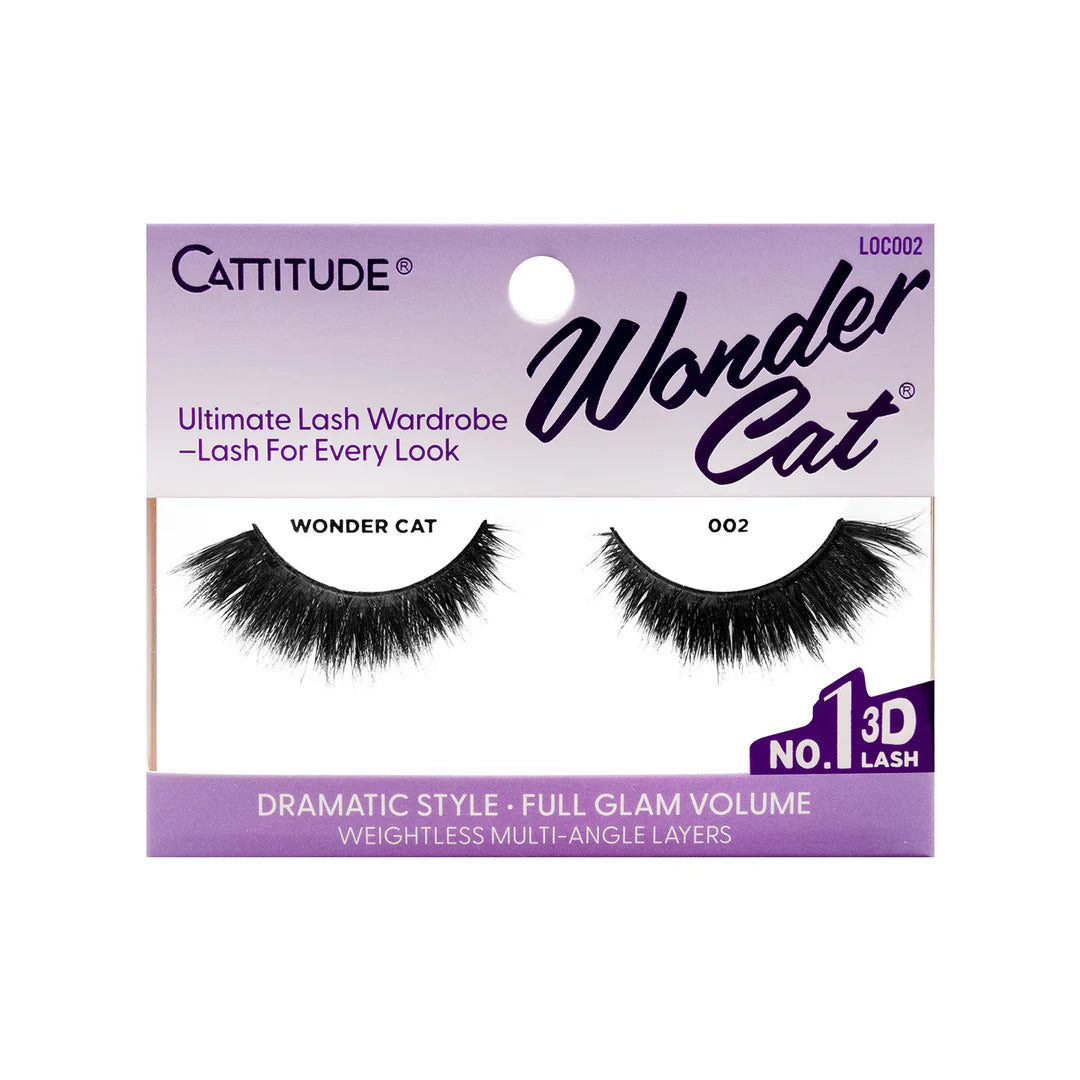 EBIN Cattitude Eyelashes - Wonder Cat 002