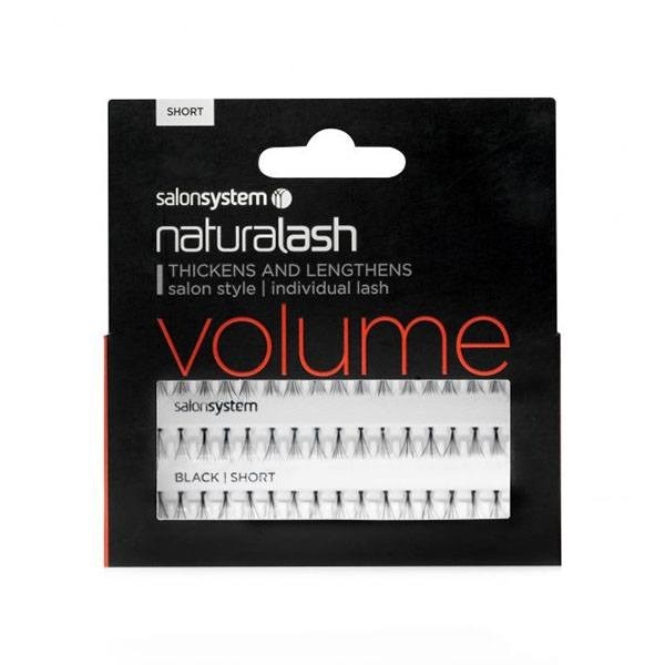 Salon System Naturlash Volume Black Short