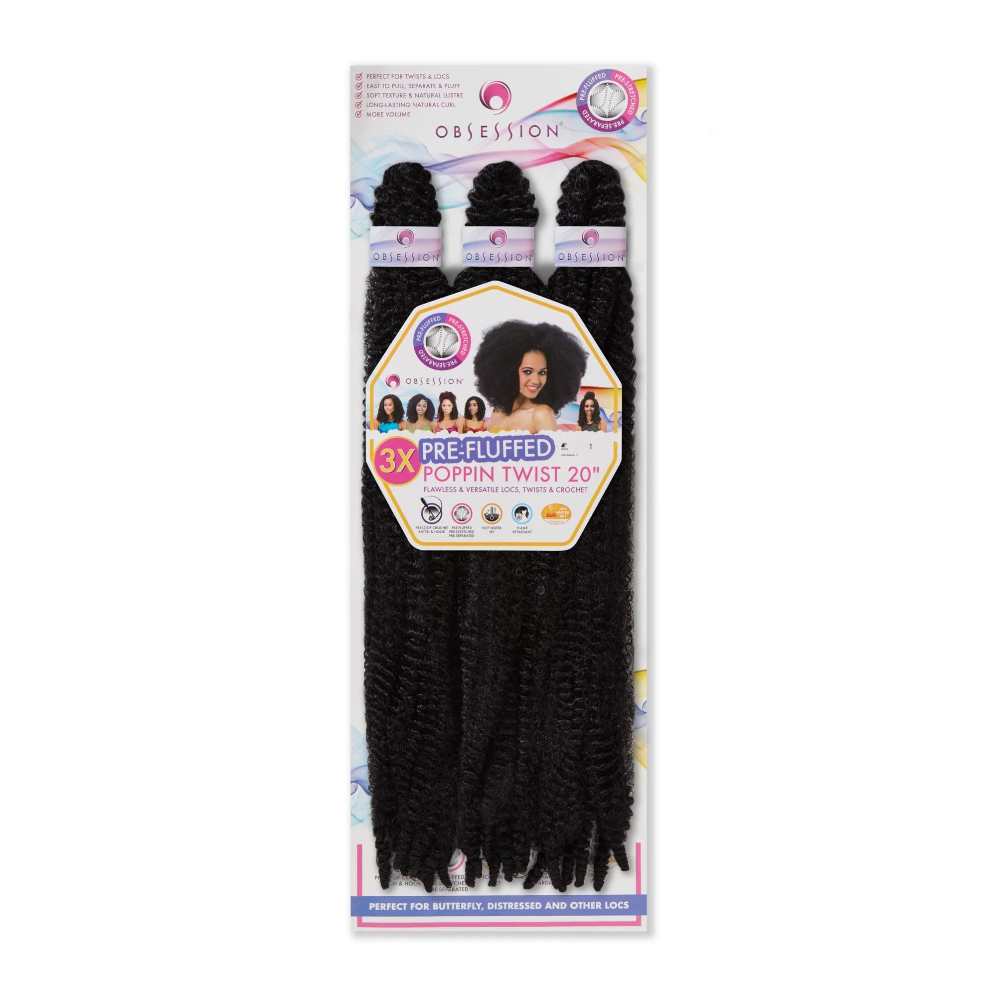 Obsession 3x Poppin Twist Bulk 20in