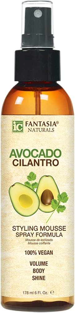 Fantasia IC Avocado Cilantro Styling Mousse Spray 6oz