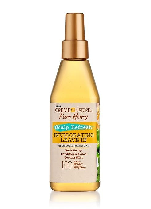 Creme of Nature Pure Honey Scalp Refresh Leave in Conditioner 8oz