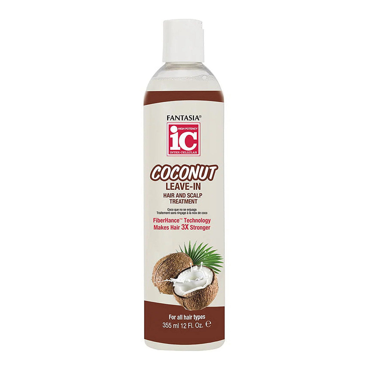Fantasia IC Coconut Leave in Hair and Scalp Treatment 12oz
