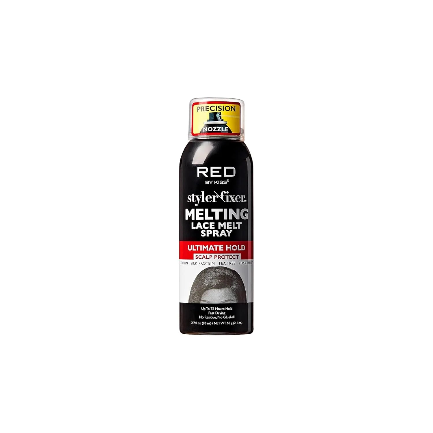 Red by Kiss Styler Fixer Ultimate Hold Scalp Protect Lace Melt Spray 80ml