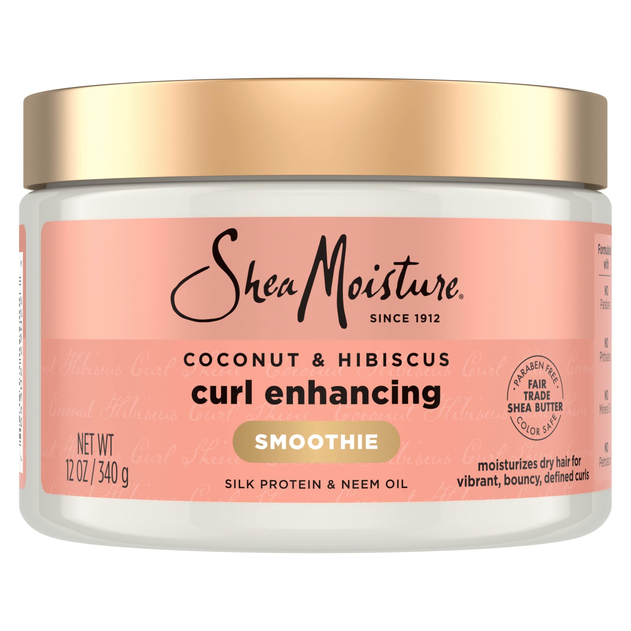 Shea Moisture Coconut and Hibiscus Curl Enhancing Smoothie 12oz