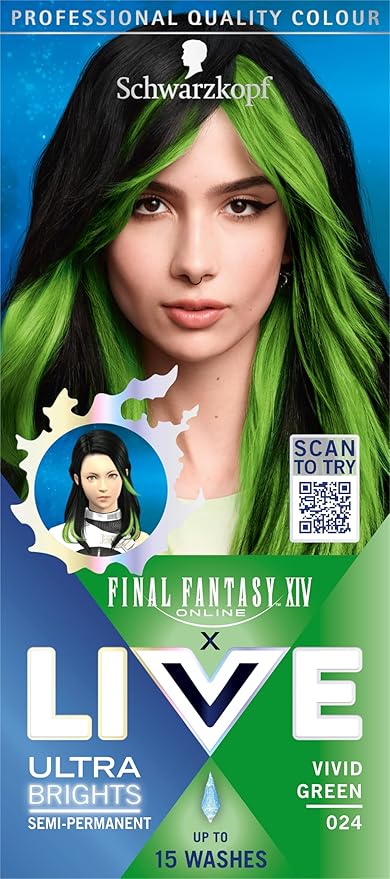 Schwarzkopf Live Ultra Brights - 024 Vivid Green
