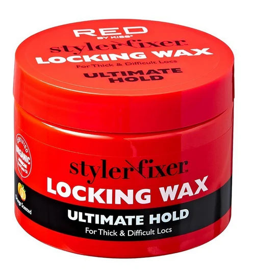 Red by Kiss Styler Fixer Locking Wax Ultimate Locking 6oz