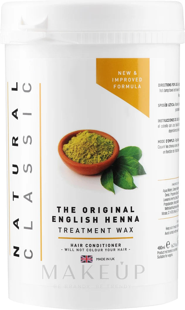 Natural Classic Henna Treatment Wax Conditioner 480ml