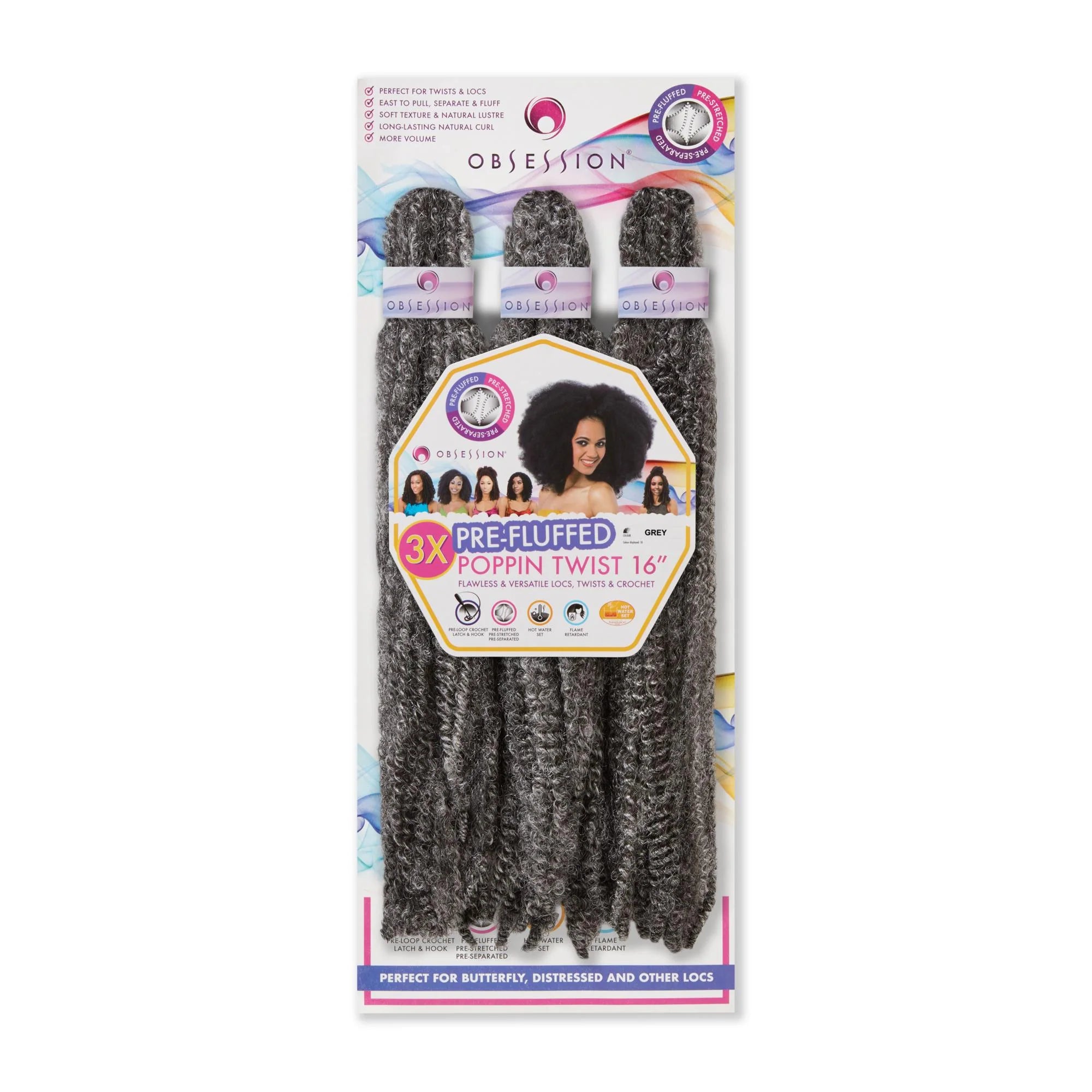 Obsession 3x Poppin Twist Bulk 16in