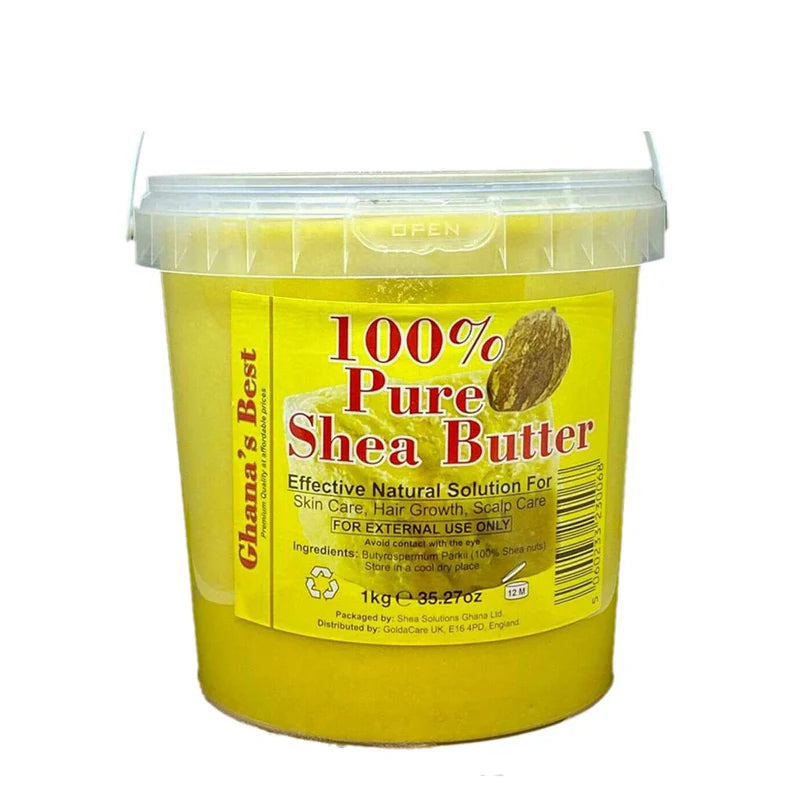 Ghana's Best Easy Melt Shea Butter Yellow