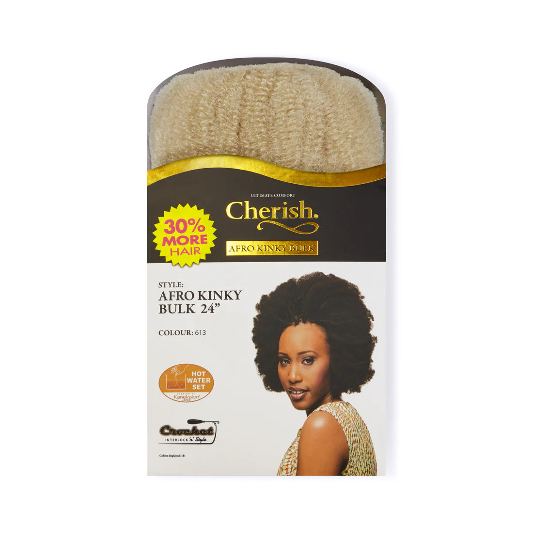 Cherish Afro Kinky Bulk 24in