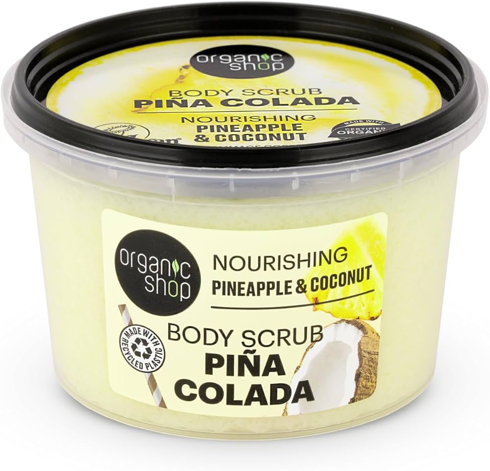 Organic Shop Pineapple and Coconut Nourishing Body Scrub 250ml