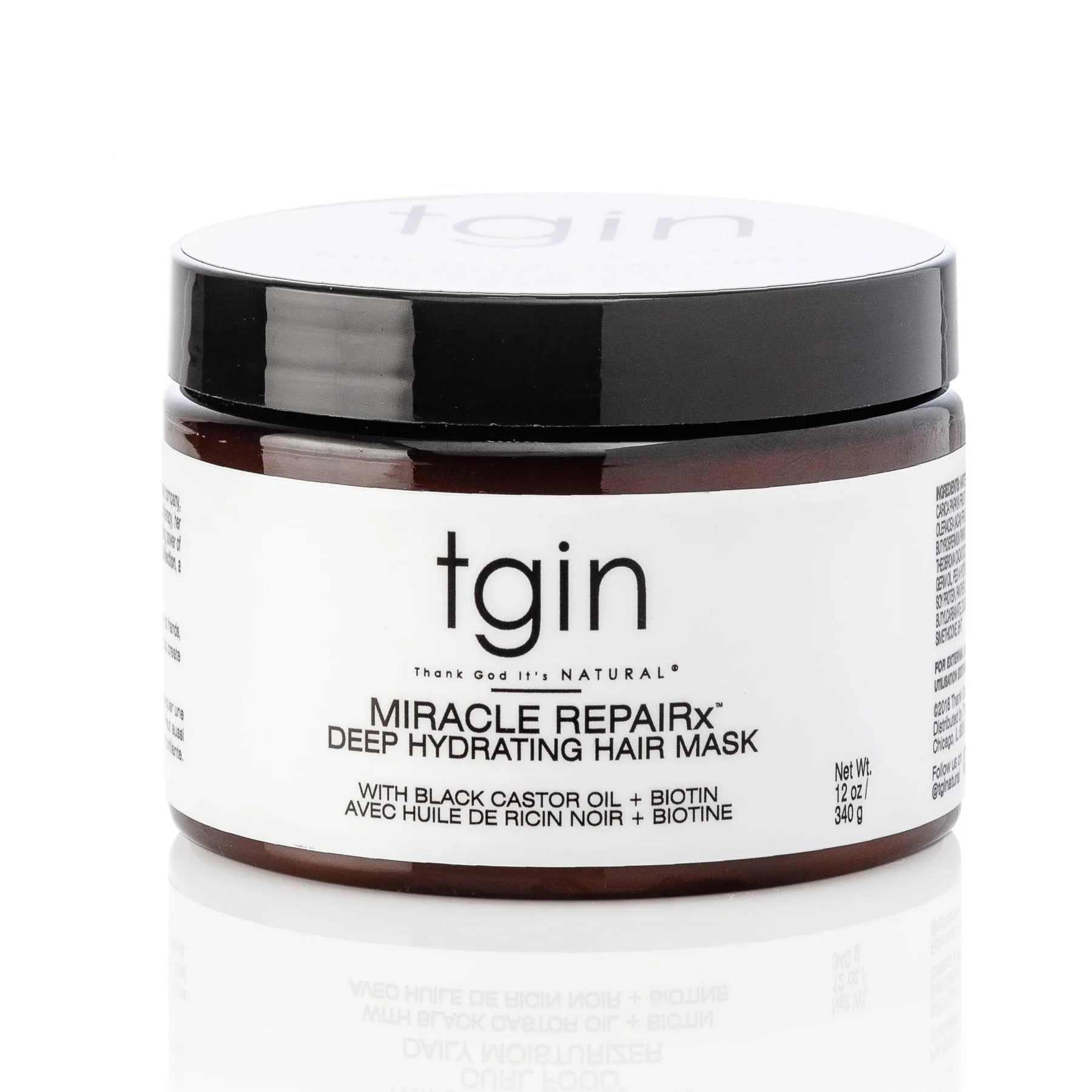TGIN Miracle Repairx Deep Hydrating Hair Mask 12oz