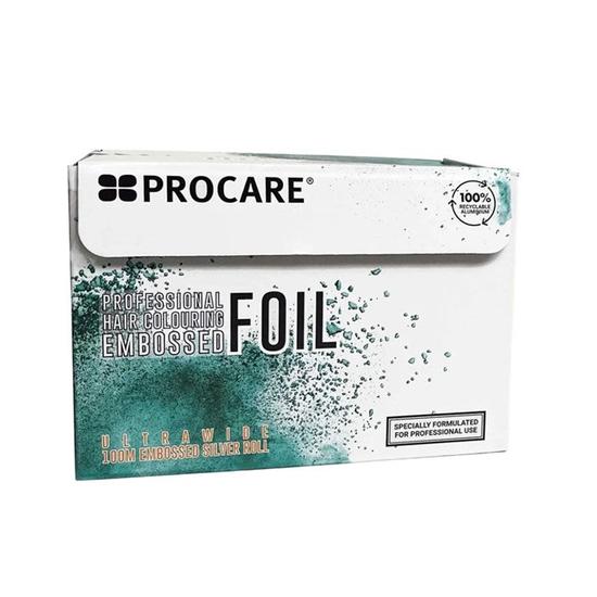 Procare Ultrawide Embossed Silver Roll Foil 150mm x 100m
