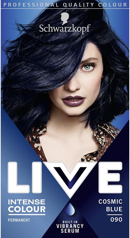 Schwarzkopf Live Urban Metallics - 090 Cosmic Blue