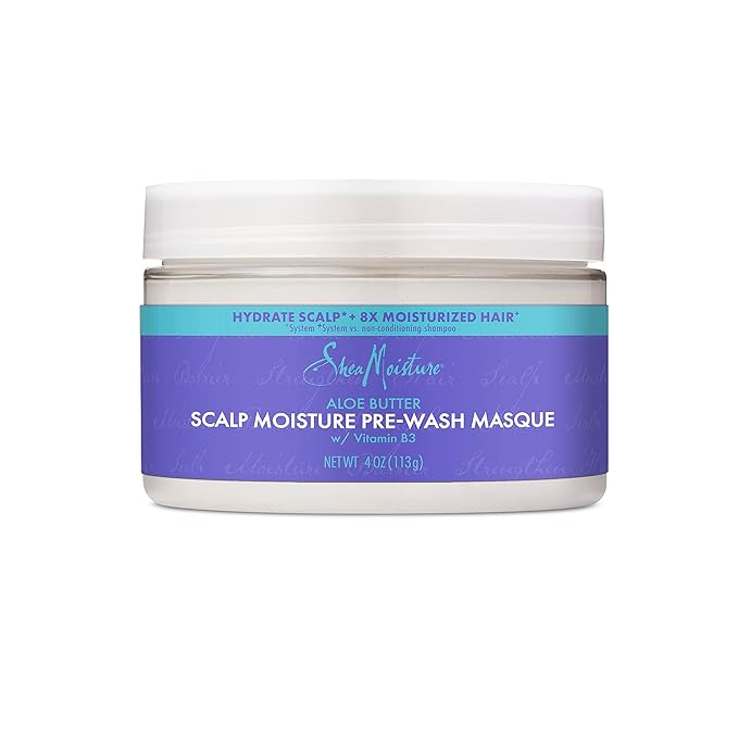 Shea Moisture Aloe Butter Scalp Moisture Pre Wash Masque 4oz