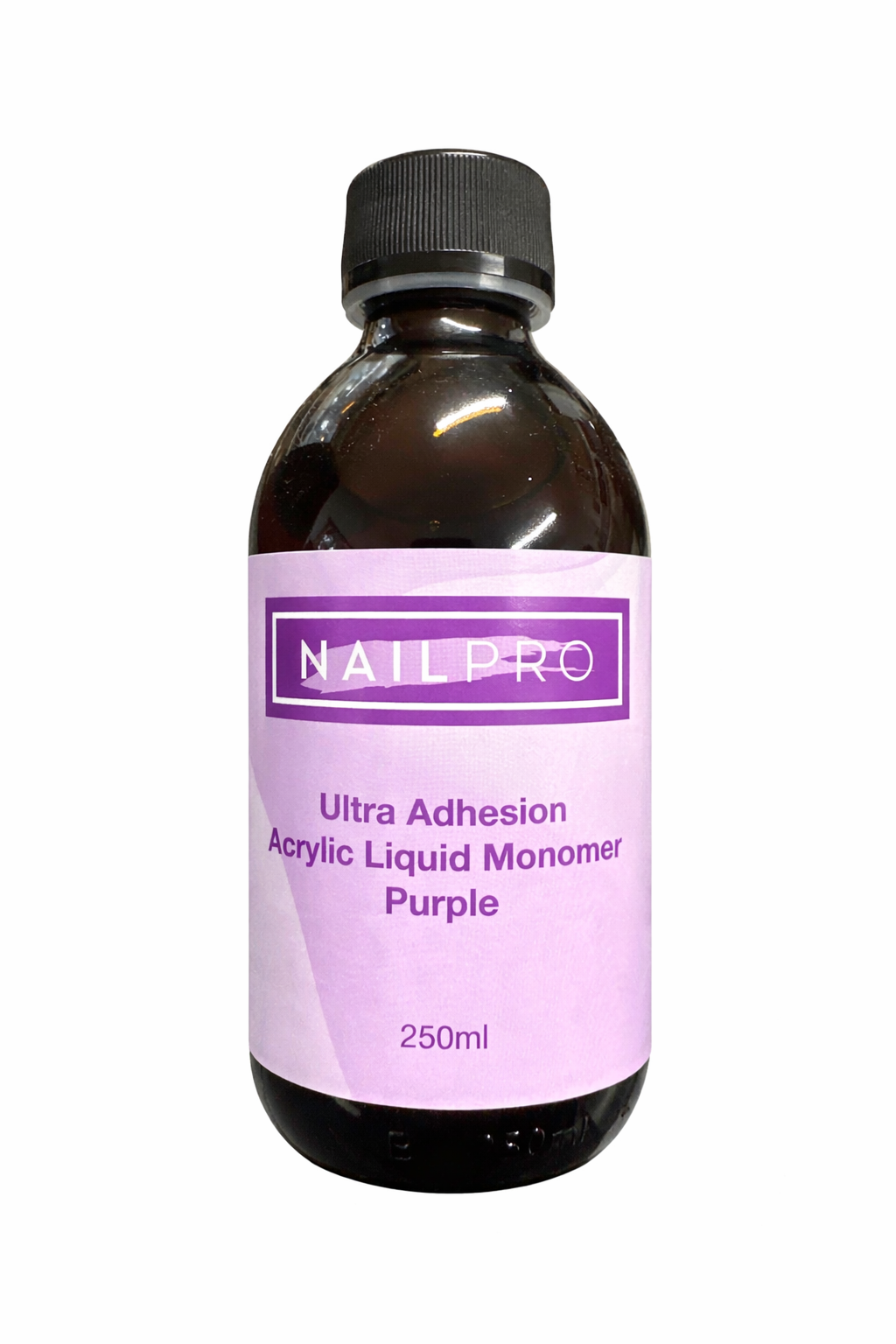 Nail Pro Ultra Adhesion Acrylic Liquid Monomer - Purple 250ml