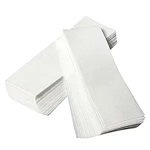 Wax Strip Paper White 100pc