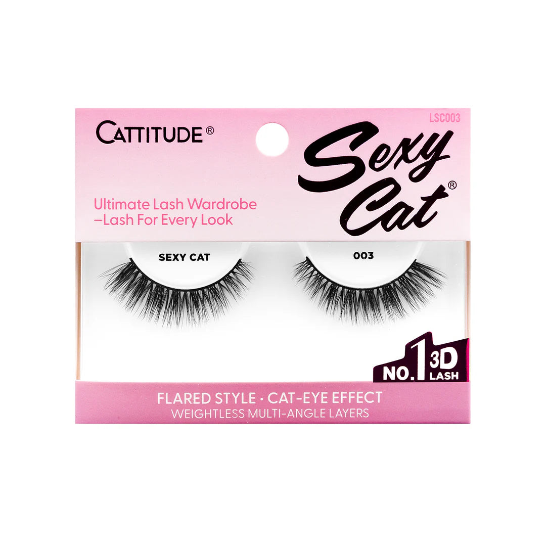 EBIN Cattitude Eyelashes - Sexy Cat 003