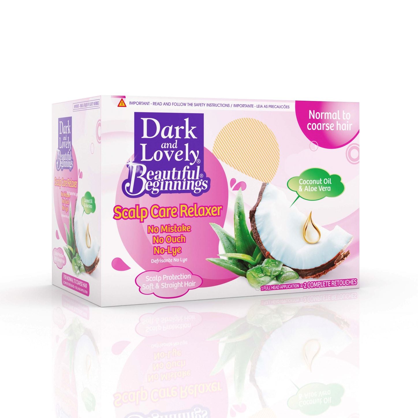 Dark and Lovely Beautiful Beginnings Relaxer Kit Normal