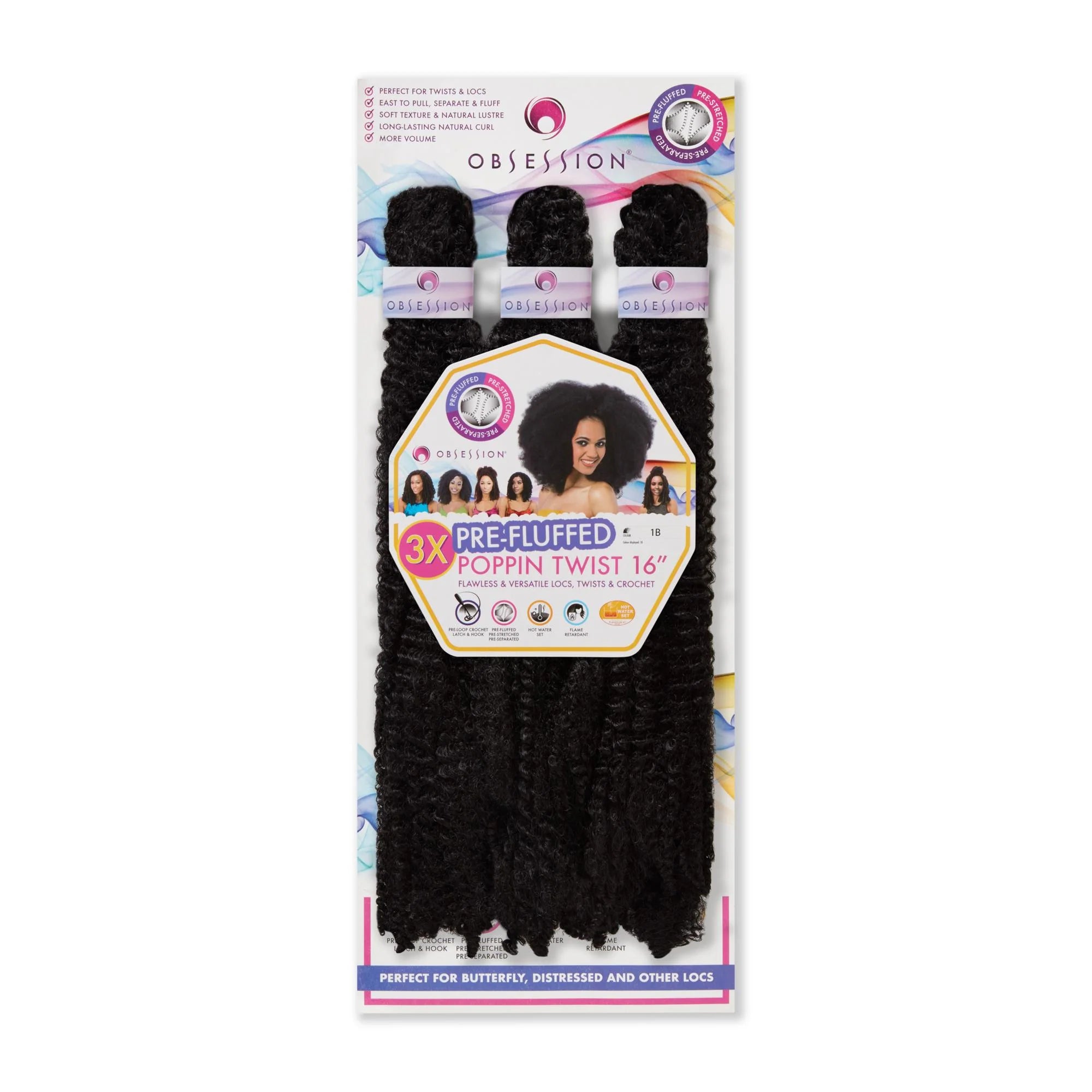 Obsession 3x Poppin Twist Bulk 16in