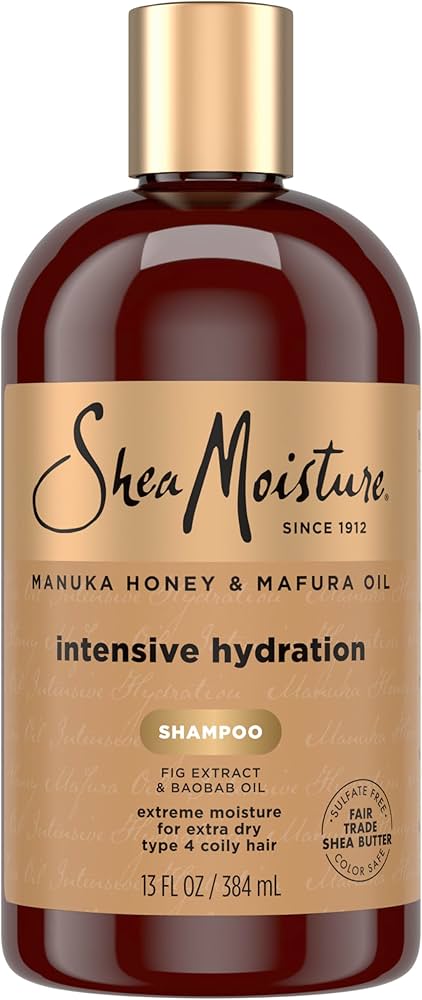 Shea Moisture Manuka Honey Mafura Oil Intensive Hydration Shampoo 13oz