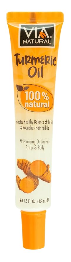 Via Natural Turmeric Oil Tube 45ml
