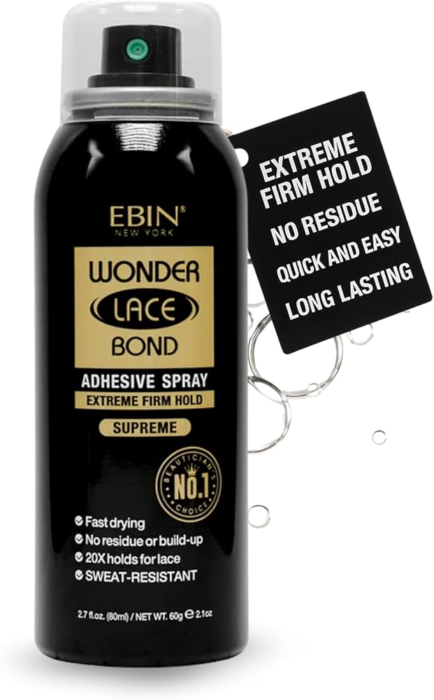 EBIN Wonder Lace Bond Adhesive Spray Supreme 80ml