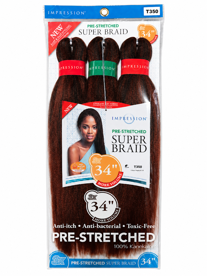 Impression Super Braid Pre-Stretched 3 x 34in