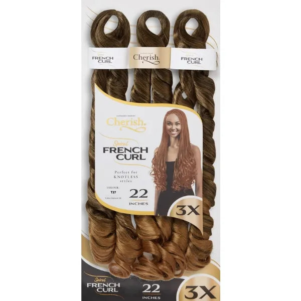 Cherish 3X Spiral French Curl Bulk 22in