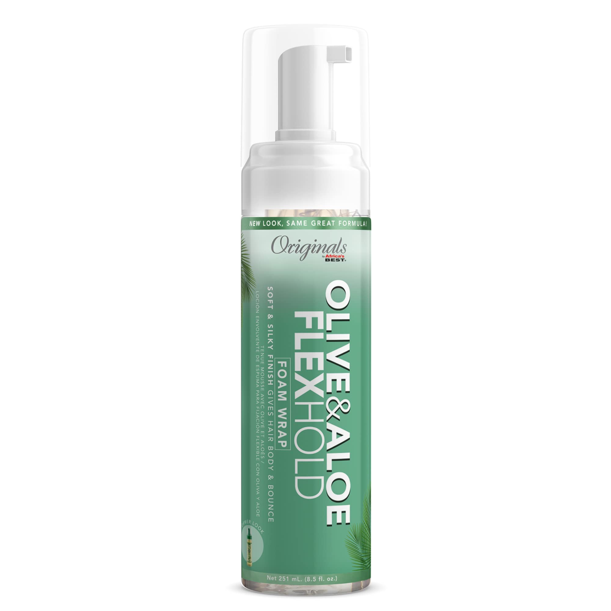 Africa's Best Originals Olive and Aloe Foam Wrap Mousse 8.5oz