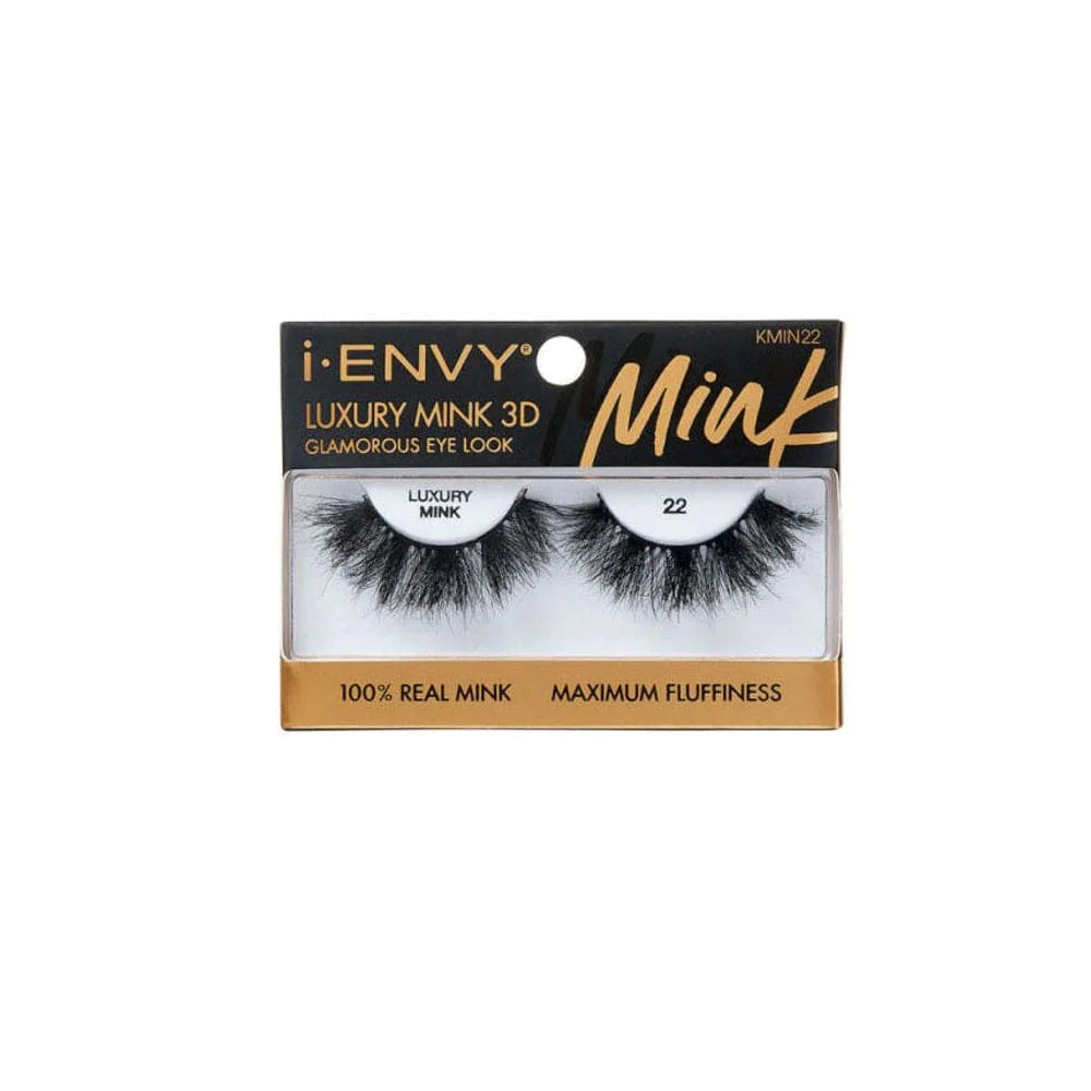 i Envy by Kiss Luxury Mink 3D Eyelashes 22