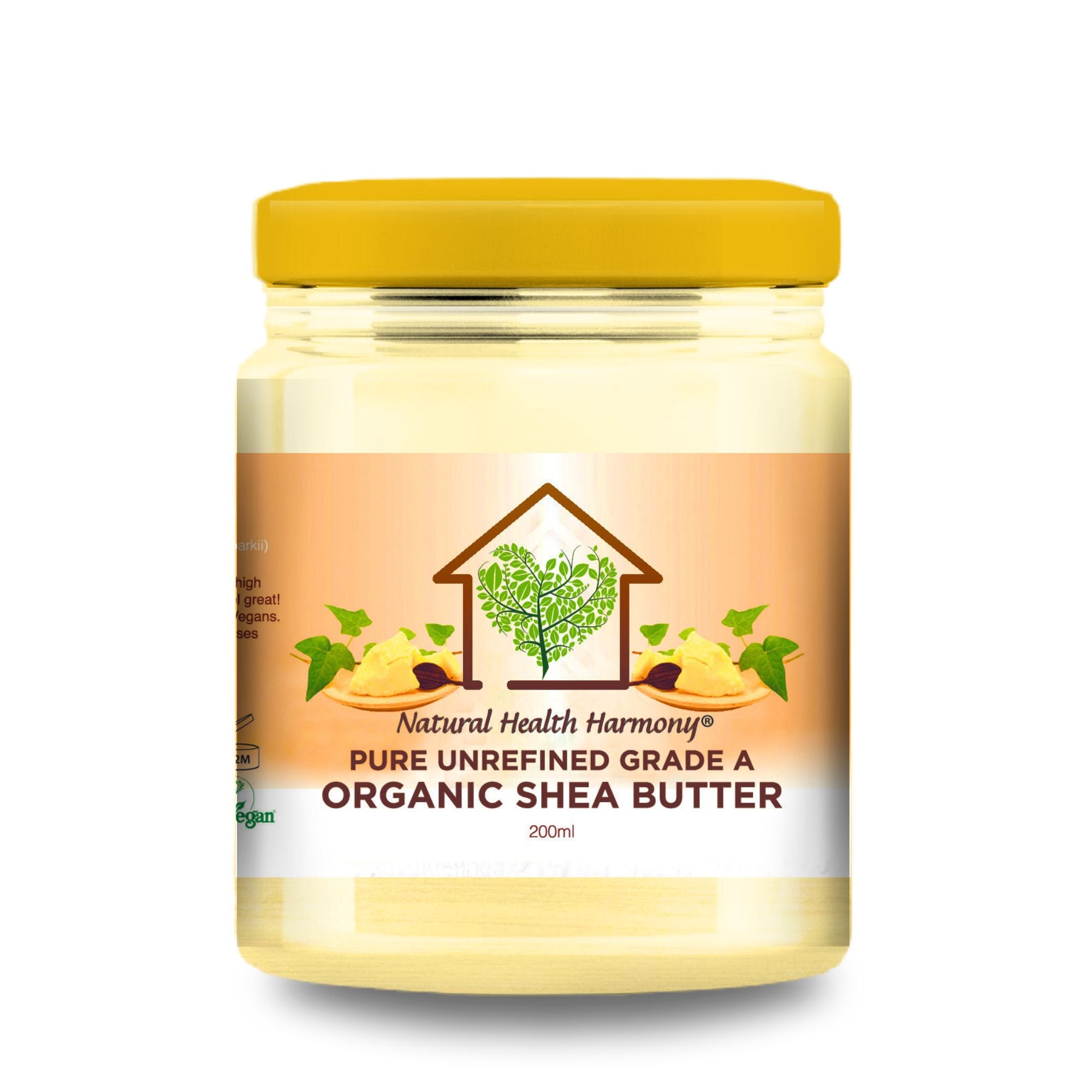 Natural Health Harmony Organic Shea Butter 200ml
