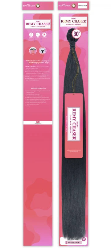 Remy Chaser Premium Synthetic Weave - Straight 30'' Natural Colour