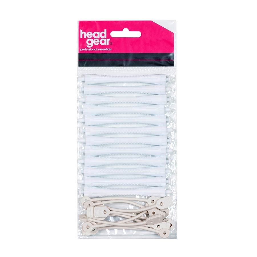 Head Gear Perm Rods White 6mm