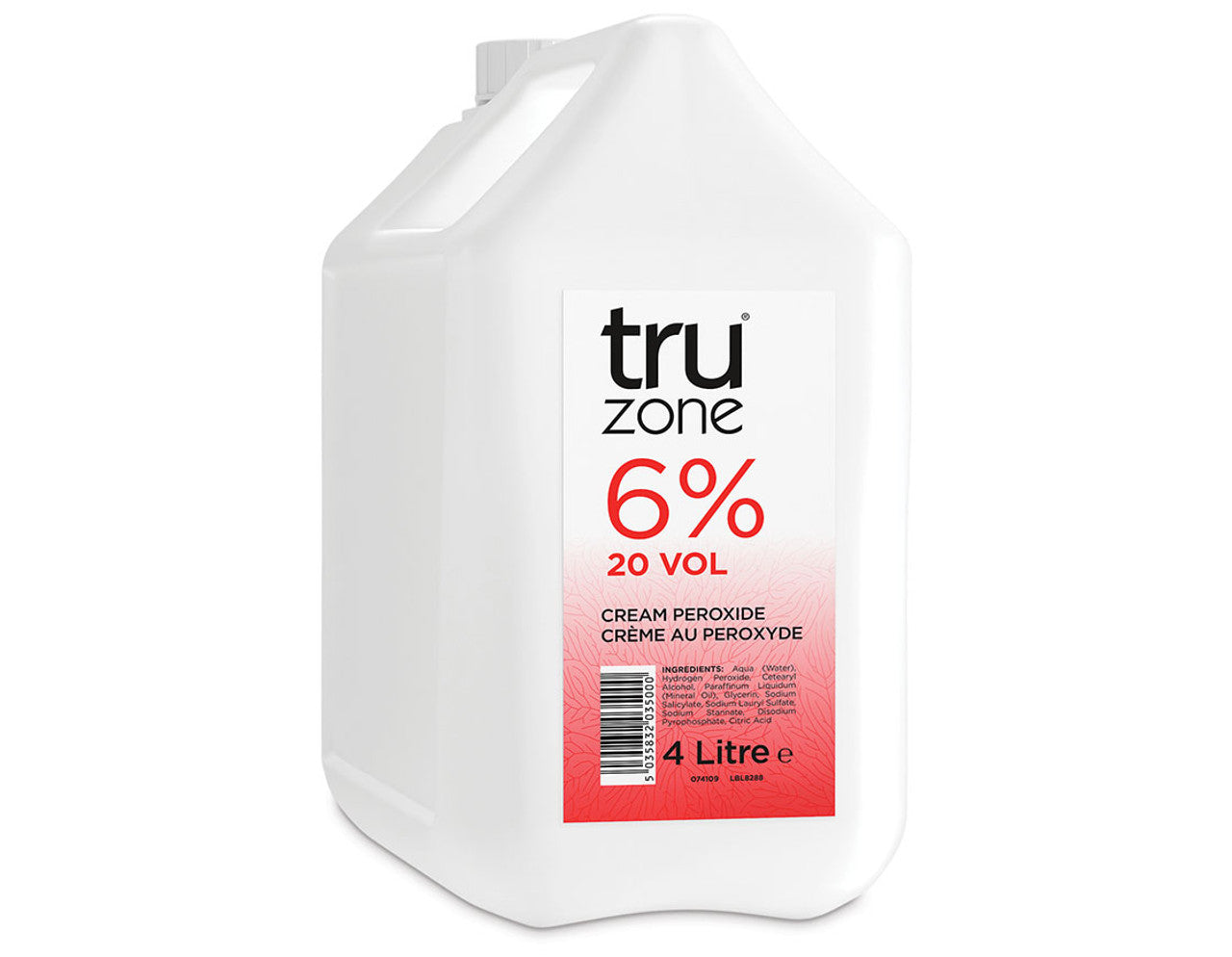 Truzone Cream Peroxide 6% 20vol  4L