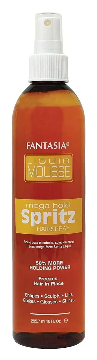 Fantasia IC Liquid Mousse Spritz Mega Hold (Yellow) 10ozz