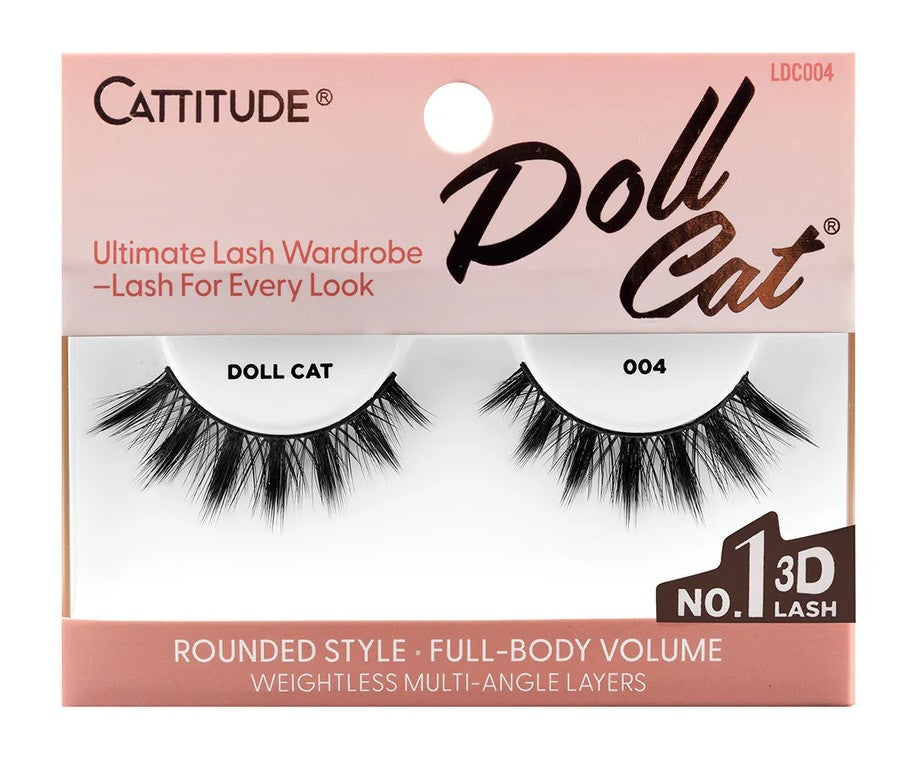 EBIN Cattitude Eyelashes - Doll Cat 004