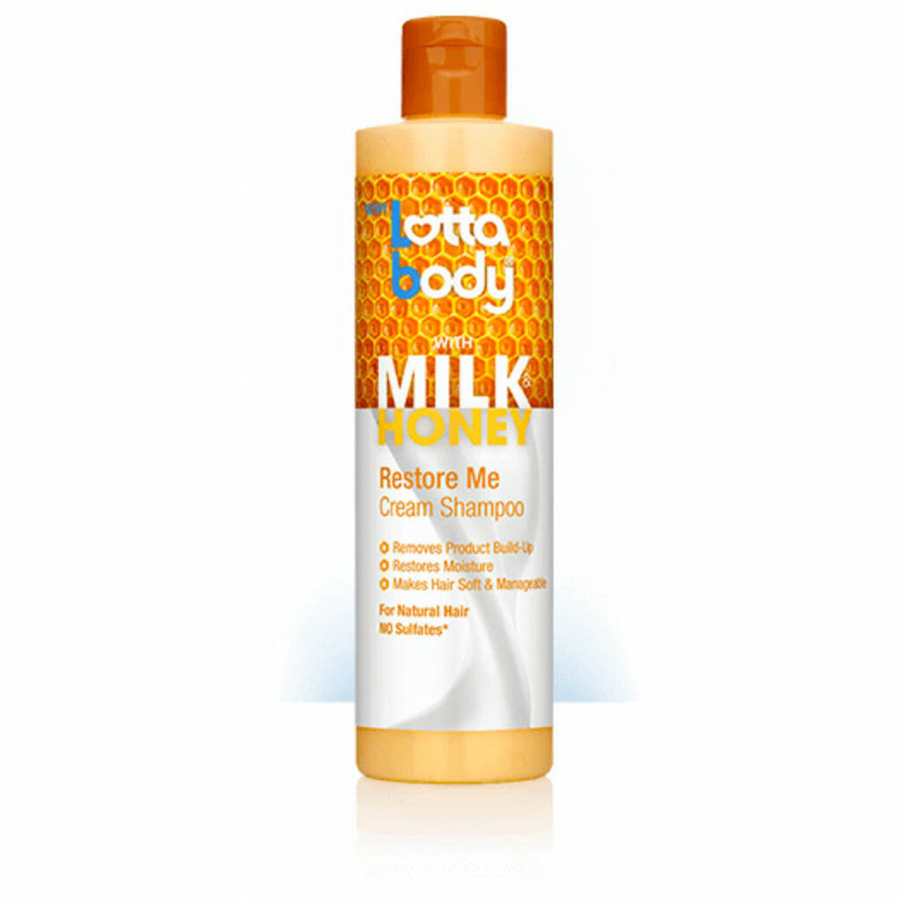 Lottabody Milk Honey Restore Me Cream Shampoo 10oz