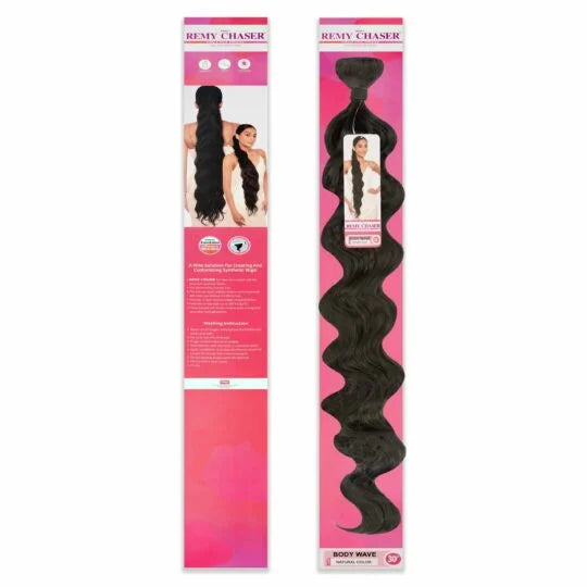 Remy Chaser Premium Synthetic Weave - Body Wave 30'' Natural Colour